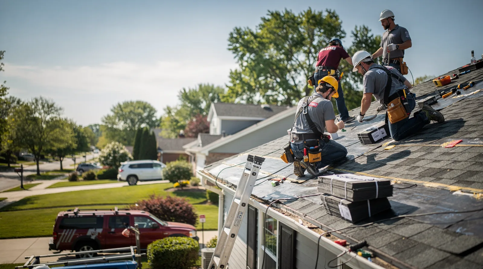 Roof Repair in Hallowell, ME around you